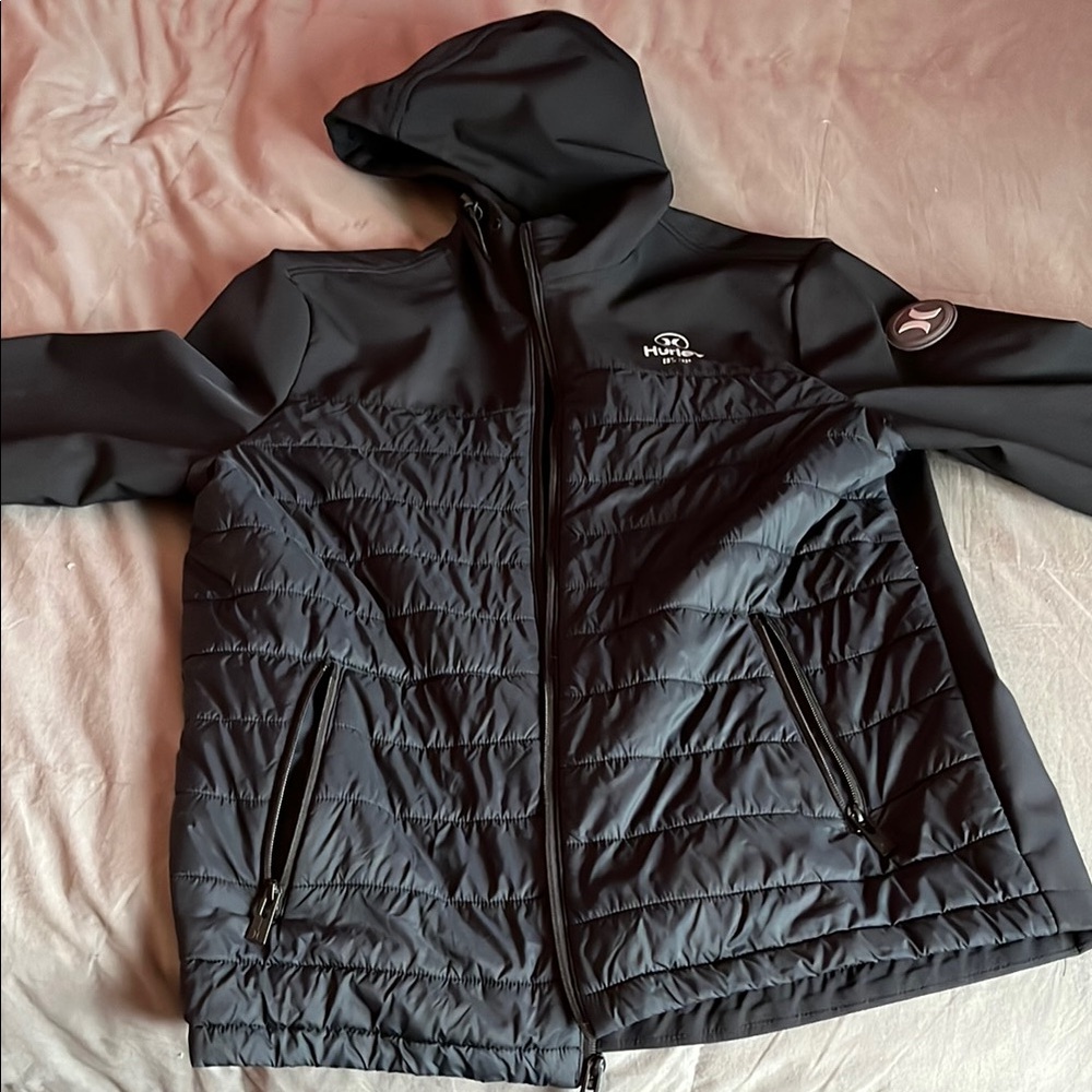 Hurley Black Puffer Jacket